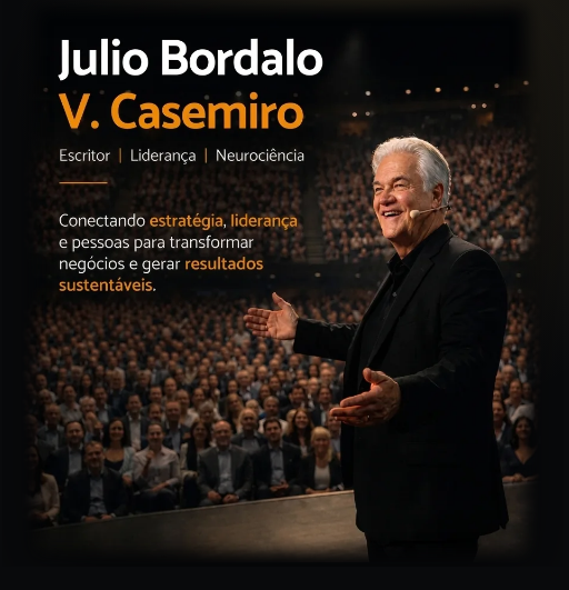 Julio Bordalo V. Casemiro em palco
